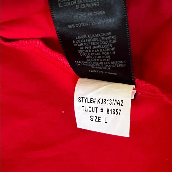 Kut from the Kloth Women's Red Jean Jacket - Picture 7 of 11